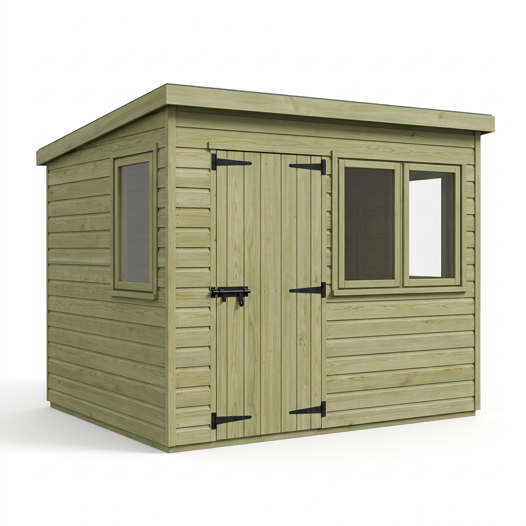 12 x 10 Pent Summer House - Pent Summer House