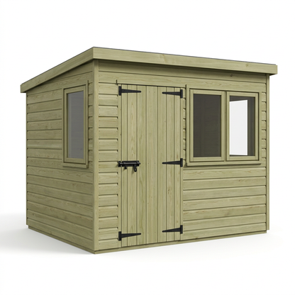 12 x 10 Pent Summer House - Pent Summer House