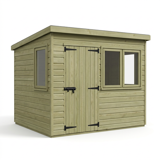 12 x 10 Pent Summer House - Pent Summer House