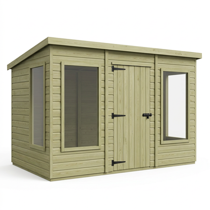 15 x 9 Pent Summer House - Pent Summer House