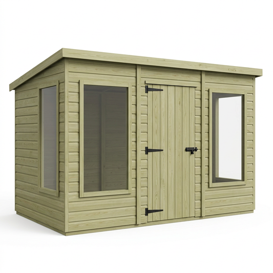 15 x 9 Pent Summer House - Pent Summer House