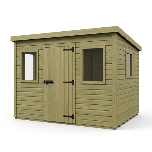 15 x 10 Pent Summer House - Pent Summer House