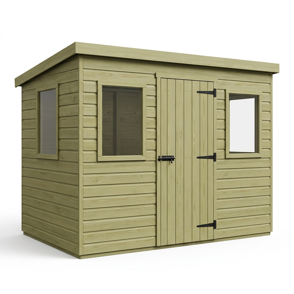 17 x 9 Pent Summer House - Pent Summer House