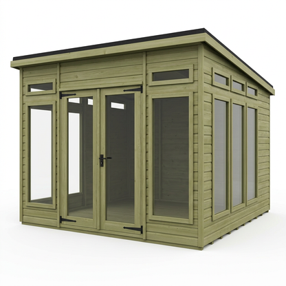 17 x 10 Pent Summer House - Pent Summer House