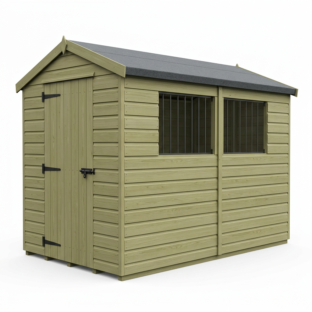 20 x 9 Security Pent Shed - Security Pent Shed