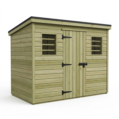 20 x 10 Security Pent Shed - Security Pent Shed