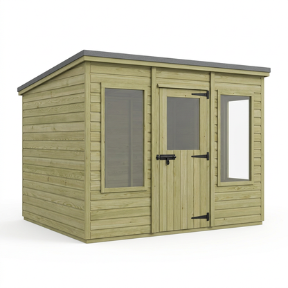 10 x 9 Pent Summer House - view 2