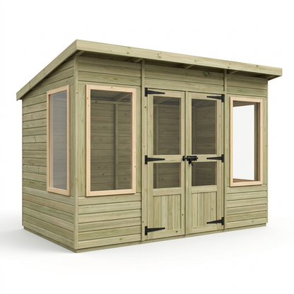 18 x 9 Pent Summer House - Pent Summer House
