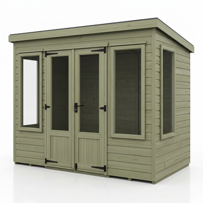 18 x 10 Pent Summer House - Pent Summer House