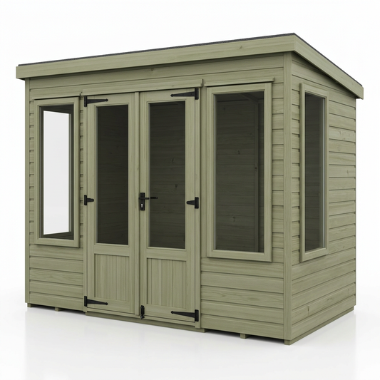 18 x 10 Pent Summer House - Pent Summer House