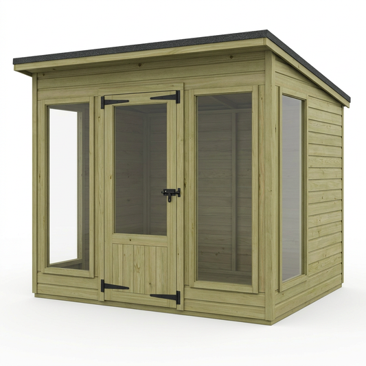 7 x 9 Pent Summer House - Pent Summer House