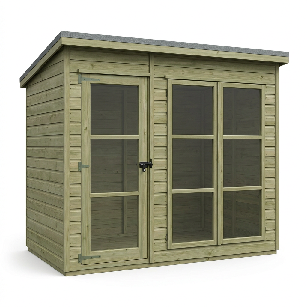 9 x 5 Pent Summer House - Pent Summer House