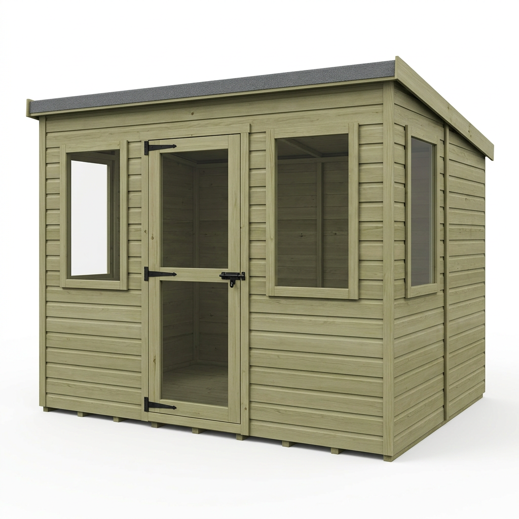 9 x 7 Pent Summer House - Pent Summer House