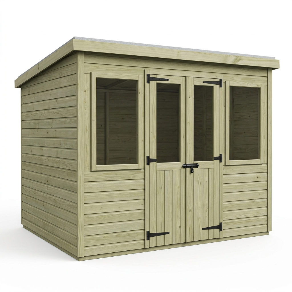 9 x 10 Pent Summer House - Pent Summer House